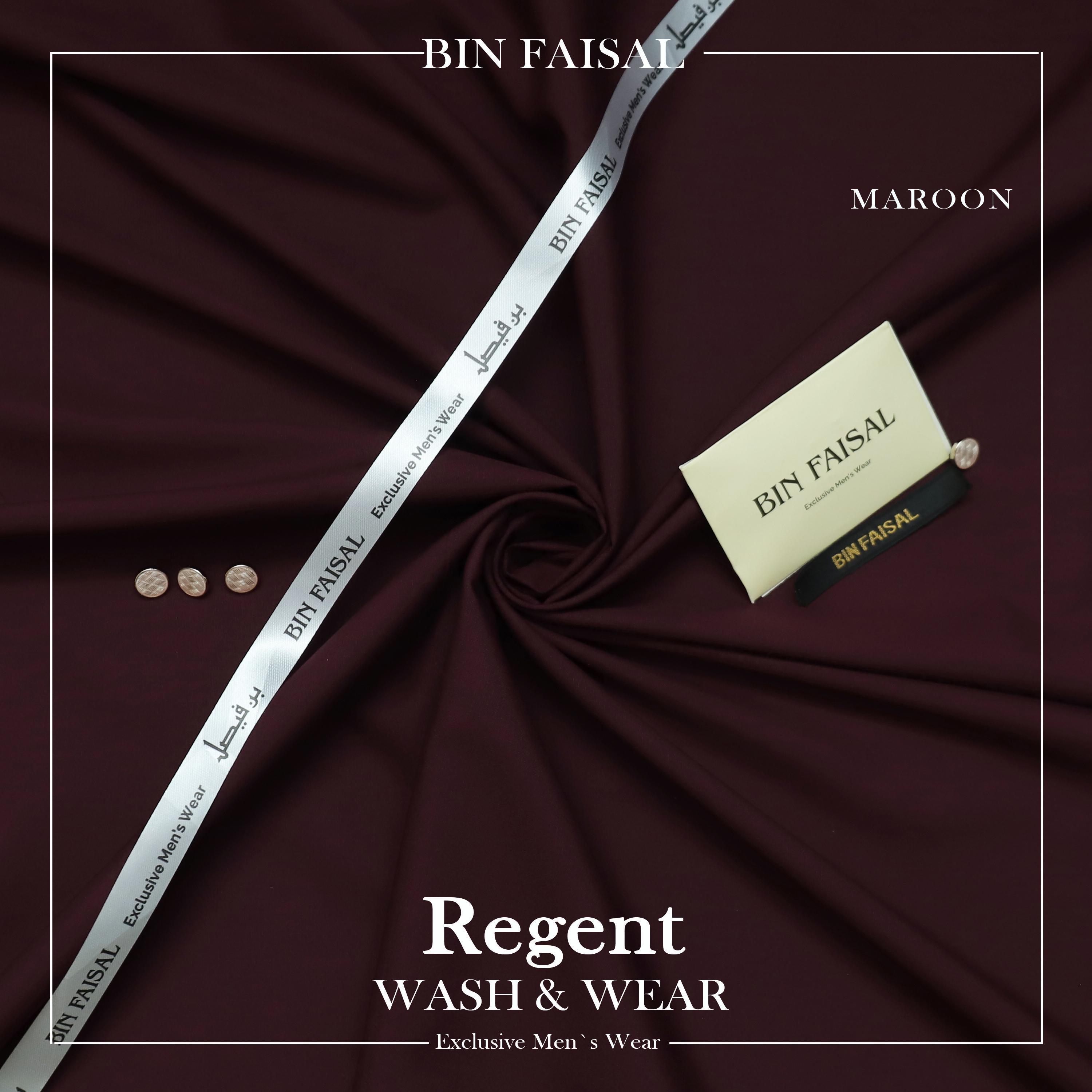 Regent Wash & Wear (Maroon)